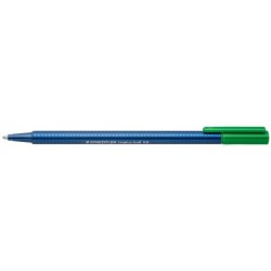 Stylo bille Triplus pointe large vert