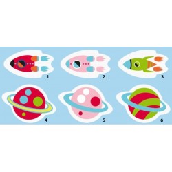 Gomme fantaisie Super Heroes Space