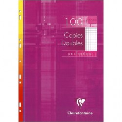 Copie double perforée A4 5/5 100 pages