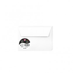 Enveloppe Pollen 114x162 120g blanc paquet de 20