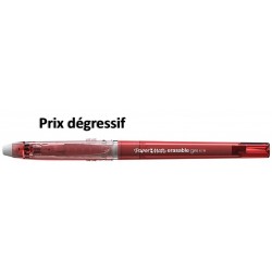 Roller Erasable Gel moyen rouge