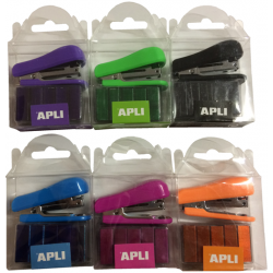 Agrafeuse Pocket + 1000 agrafes n°10 couleur