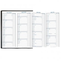 Agenda Anoslim + répertoire Impala noir