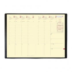Agenda Ministre Prestige + répertoire Impala noir