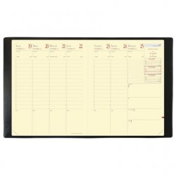 Agenda Président Prestige + répertoire Impala noir