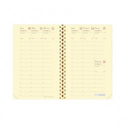 Agenda Planning 16 S + répertoire Impala noir