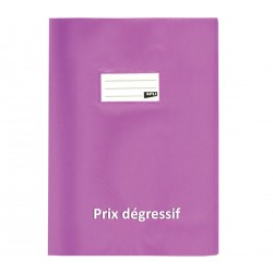 Protège-cahier A4 PVC 19/100 violet