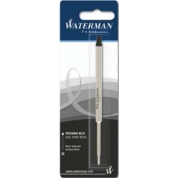 Recharge bille Waterman moyen noir