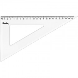 Equerre 60° 22cm plastique