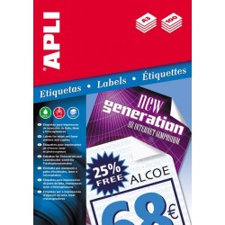 Etiquette A3 boîte de 100