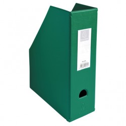 Porte-revues dos 100mm PVC vert