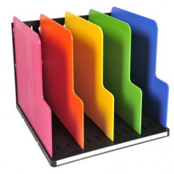 Trieur vertical Modulotop 5 intercalaires assorti