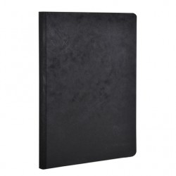 Carnet brochure Age Bag 148x210 ligné 192 pages noir