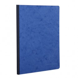 Carnet brochure Age Bag 148x210 ligné 192 pages bleu