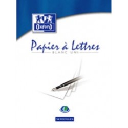 Bloc correspondance A5 uni 50 feuilles