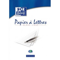 Bloc correspondance A5 travers 50 feuilles