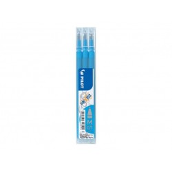 Recharge FriXion 0.7mm bleu turquoise x3