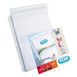 Pochette plan A4 PVC 20/100 sachet de 10