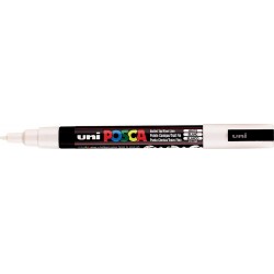 Marqueur peinture ogive fin 0,9-1,3mm blanc