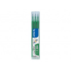 Recharge FriXion 0.7mm vert x3