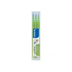 Recharge FriXion 0.7mm vert citron x3
