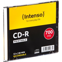 CD-R INTENSO 700M 52X boîtier slim