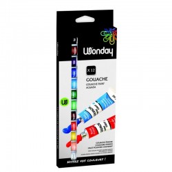 Gouache x12 tubes 12ml
