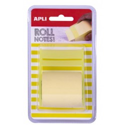 Apli Notes rouleau 50mm x 8m jaune