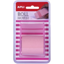 Apli Notes rouleau 50mm x 8m rose