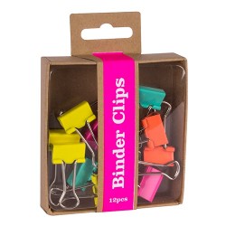 Pince double clip Fluor Collection boîte de 12