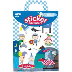 Sticker adventure enlevable Chevaliers
