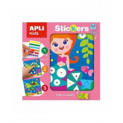 Jeu de gommettes Océan