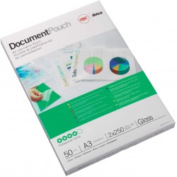 Pochette plastification A3 250µ boîte de 50