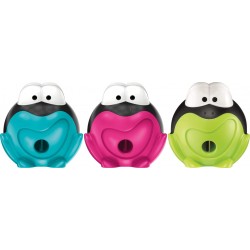 Taille-crayons 2 usages + réserve "Croc-Croc Signal"