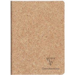 Carnet piqué A5 cousu fil ligné "Cacao" 96p