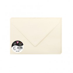 Enveloppe Pollen gommée 162x229mm 120g ivoire paquet de 20