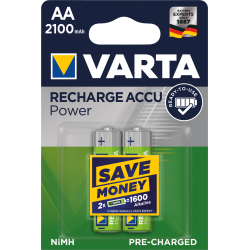 Pile rechargeable HR6 blister de 2