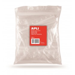 Sachet zip 120x180mm polyéthylène paquet de 100