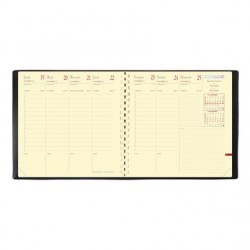 Agenda Exécutif Prestige S + répertoire Impala noir