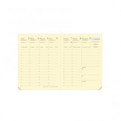 Agenda Carla Prestige + répertoire Impala noir