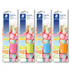 Taille-crayons 1 usage + réserve Pastel Line LS