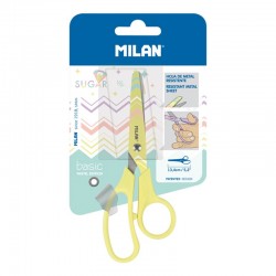 Ciseaux scolaires Basic Sugar pastel 13,4cm vanille