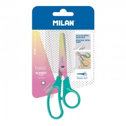 Ciseaux scolaires Basic Sunset 13,4cm turquoise