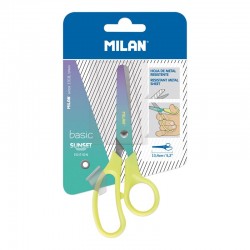 Ciseaux scolaires Basic Sunset 13,4cm jaune