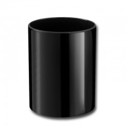 Pot à crayons opaque noir