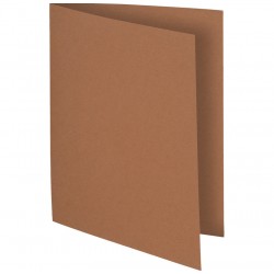 Chemise 24x32 Flash 220g chocolat paquet de 100