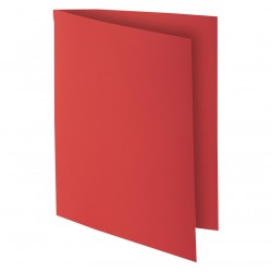 Chemise Rock’s 24x32cm 210g rouge paquet de 100