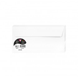 Enveloppe Pollen 110x220 120g blanc paquet de 20