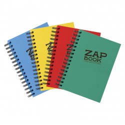 Zap Book spiralé A6 80g recyclé 320 pages