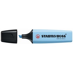Surligneur Stabilo Boss Original Pastel fraîcheur de bleu (70/112)